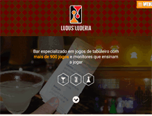 Tablet Screenshot of ludusluderia.com.br